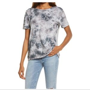 NWT Free People Riptide Tie Dye Short Sleeve Shirt